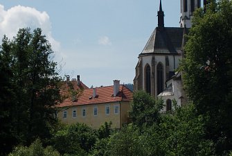 Vltava-Vyšší Brod klášter