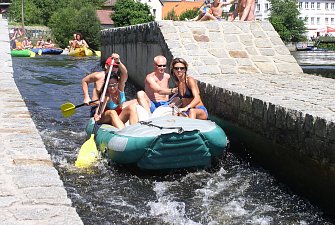 Vltava-šlajsna Rožmberk