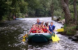 Vltava pod jezem-Vyšší Brod