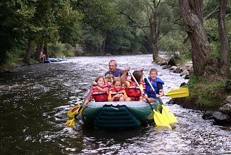 Vltava pod jezem-Vyšší Brod