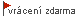 moznost vraceni zdarma